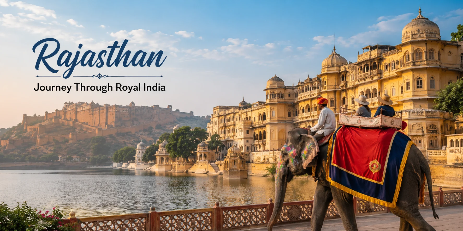 Rajasthan Tour Package from Hyderabad with Jaipur, Udaipur, Jaisalmer and royal heritage attractions for a customized family and couple vacation