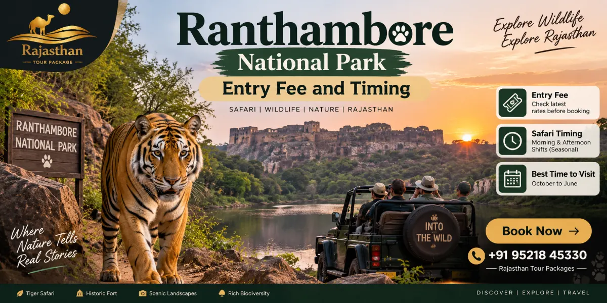 Ranthambore National Park entry fee and timing guide